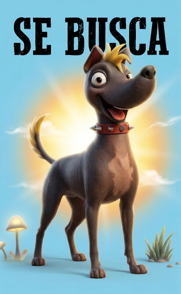 Anticucho, perrito perdido